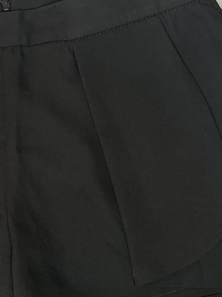 Ella Moss Black Dress Shorts Girls 14 Nwt Draped Flowy Dressy Shorts — image 6 of 7